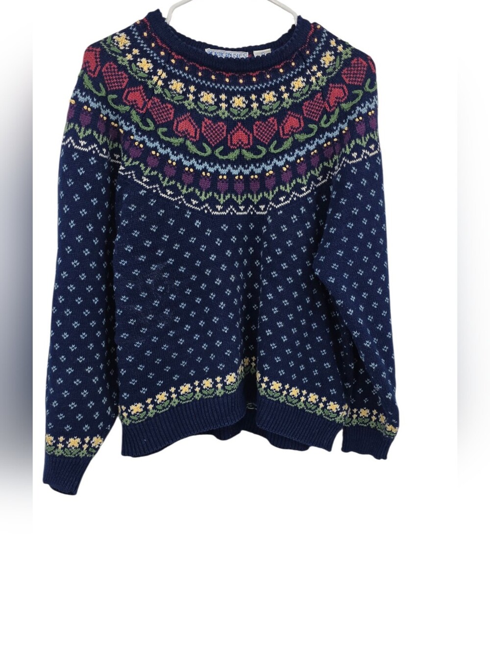 Northern Isles Fair Isle Sweater Large